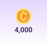4000 Coins