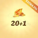 20+1 Dragon Crystals