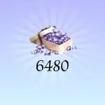 6480 Crystals + 1600 Diamonds