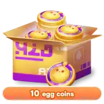 10 eggy coins