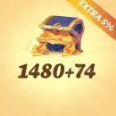 1480+74 Dragon Crystals