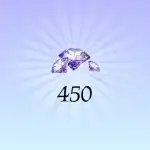450 Crystals + 90 Diamonds
