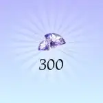 300 Crystals + 30 Diamonds